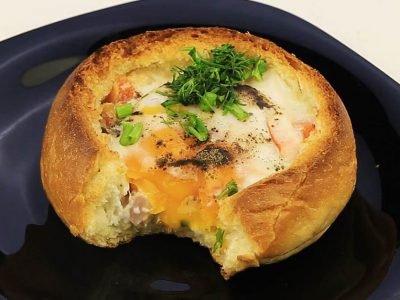 Булочки с яйцом