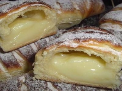 Булочки с заварным кремом