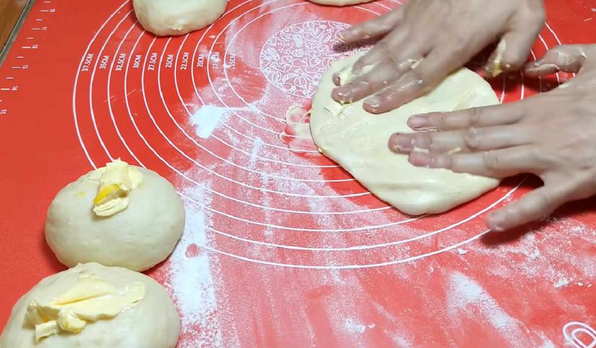 лепешки теста