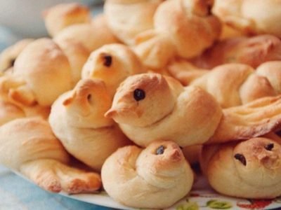 Дрожжевые булочки «Жаворонки»