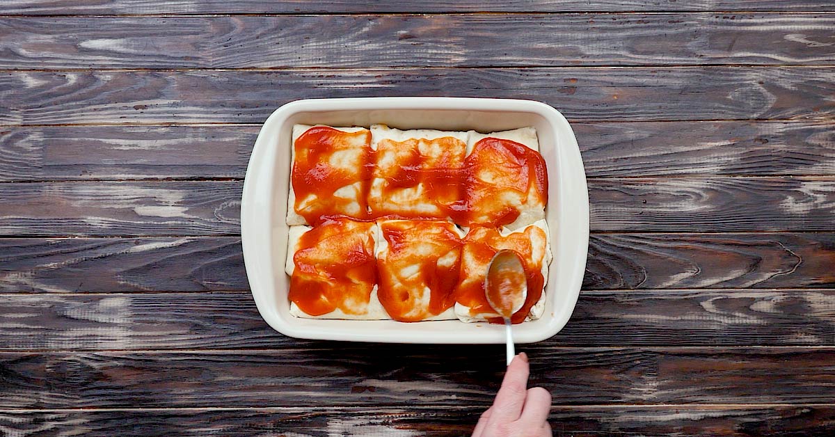 буррито в форме