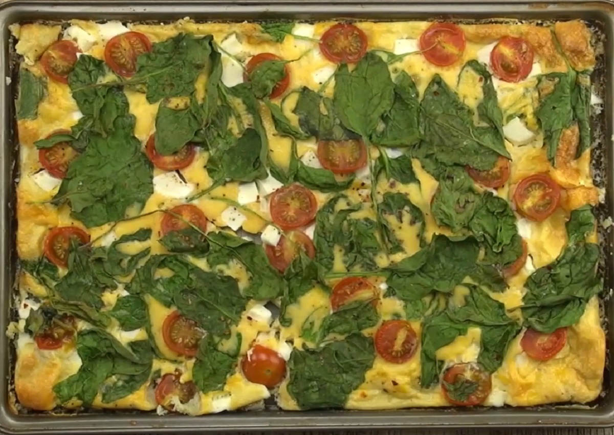 запеченные яйца