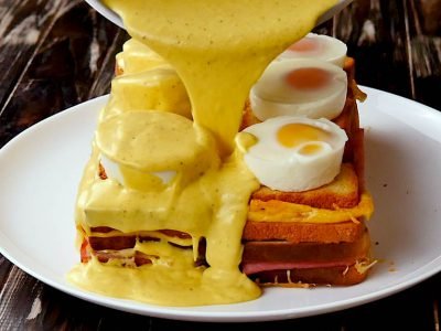 Бутербродный торт «Кубик LEGO»