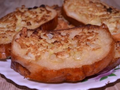 Бутерброды с луком