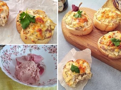 Бутерброды с тунцом