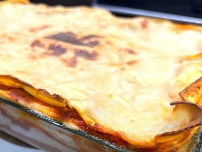 Быстрая лазанья из лаваша