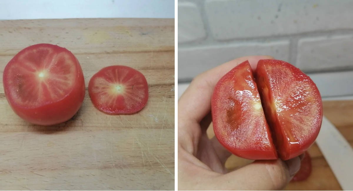Швидкі квашені помідори із зеленню