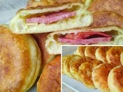 Быстрые пирожки на кефире