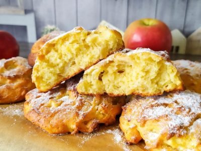 Быстрые творожные булочки