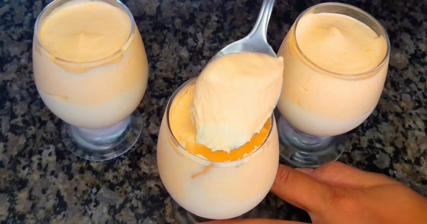 Быстрый десерт из сметаны