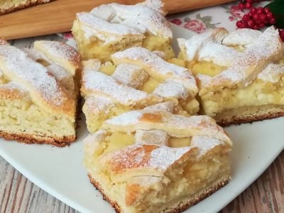 Быстрый пирог с творогом: гениально и просто