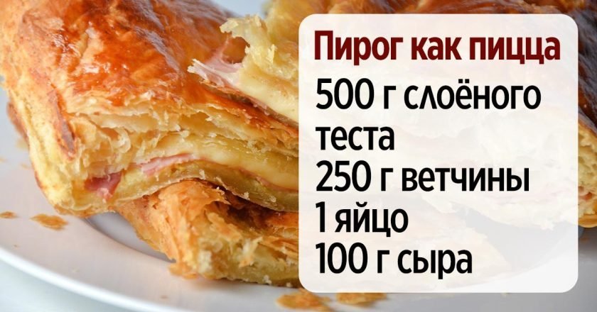 Киш с ветчиной и сыром, пошаговый рецепт с фото на ккал