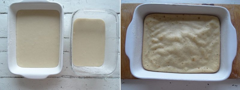 яичный корж