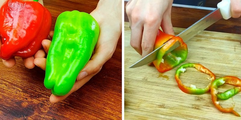 быстрый салат из перца