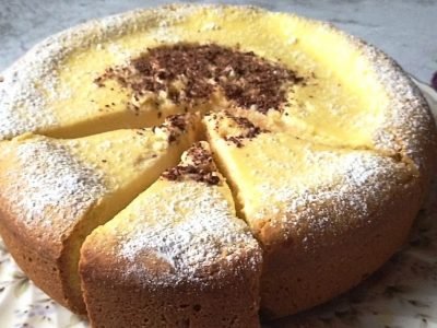 Быстрый творожный пирог к чаю