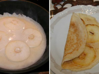 Тонкие блинчики без яиц