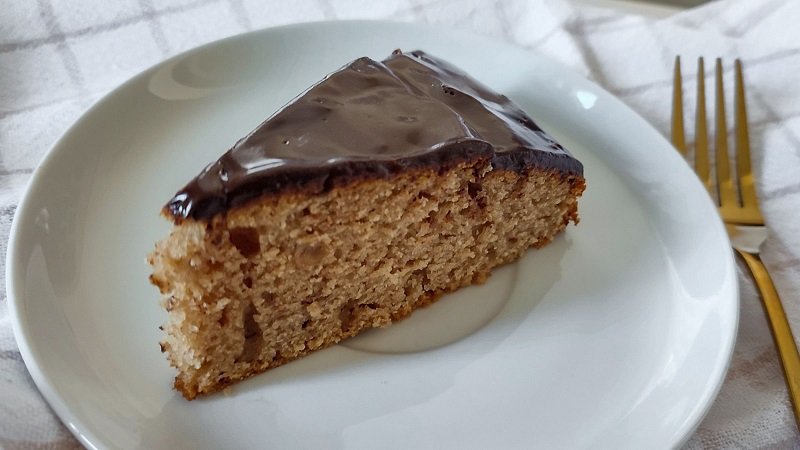 чайный пирог в разрезе