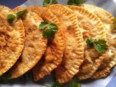 Чебуреки с капустой