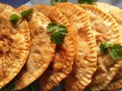 Чебуреки с мясом на кефире