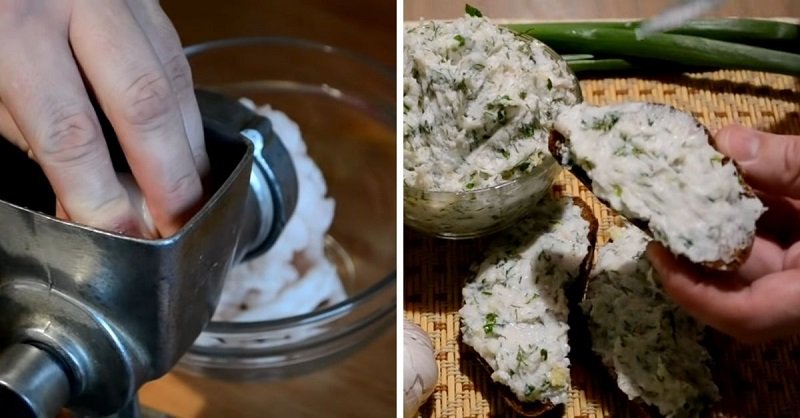 приготовление закуски из сала