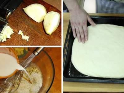 Чесночные лепешки