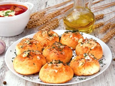 Чесночные пампушки