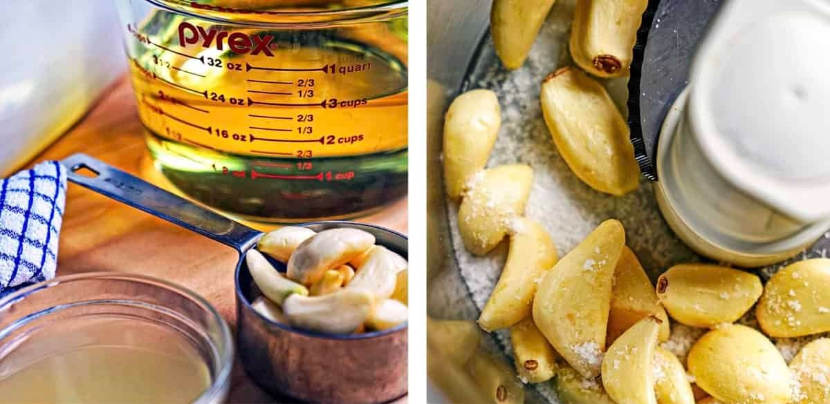 ливанский чесночный соус