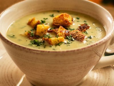 Чесночный суп-пюре