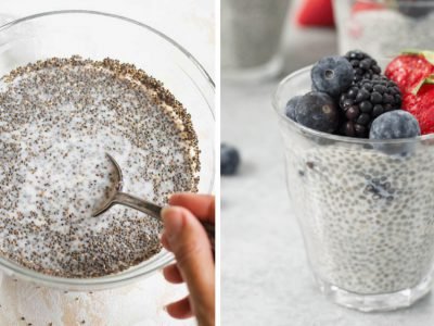 Пудинг из семян чиа