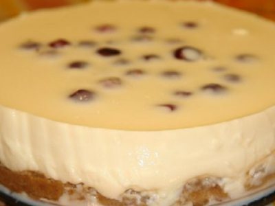 Чизкейк без выпечки