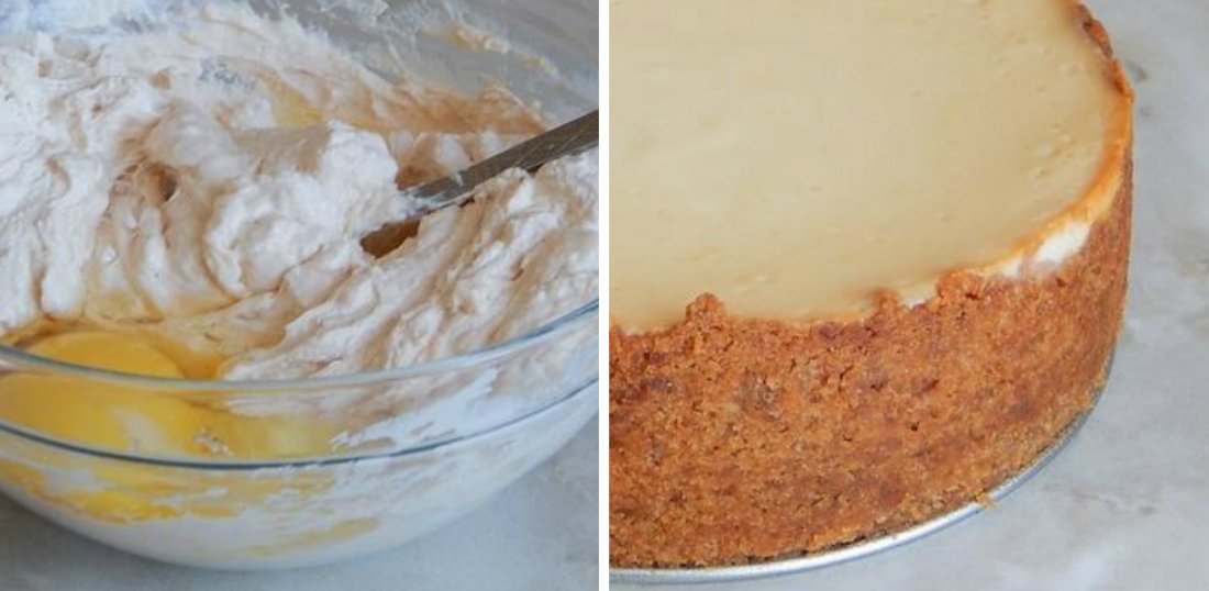 Чизкейк из печенья