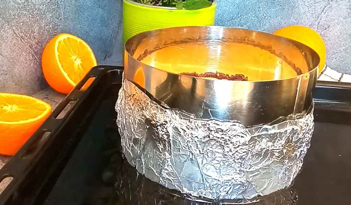 форма з чизкейком на противне