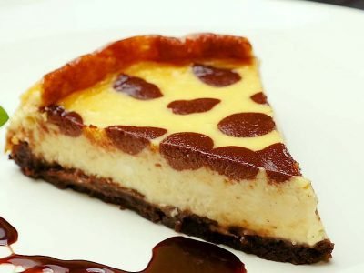 Чизкейк с шоколадом