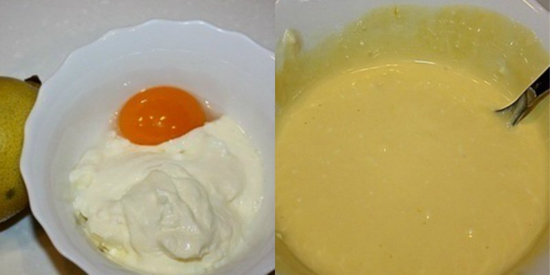 яичная заправка