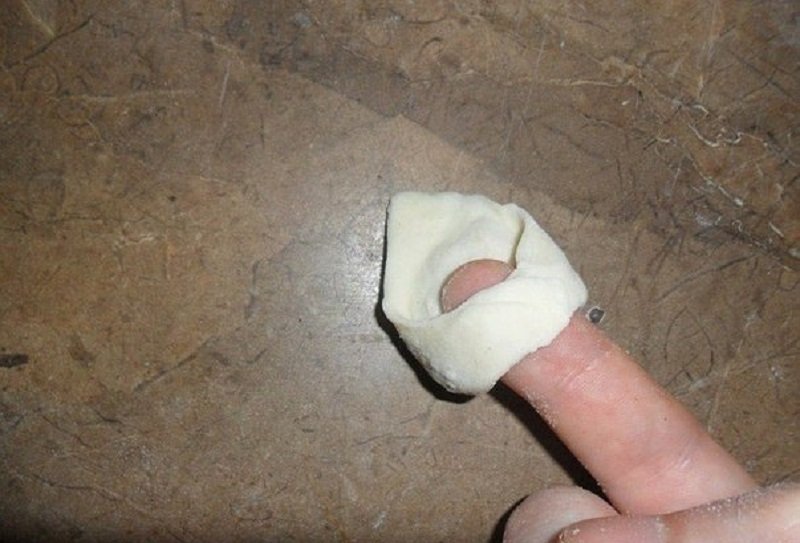 как лепить пельмени