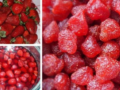 Цукаты из клубники