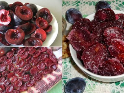 Цукаты из слив