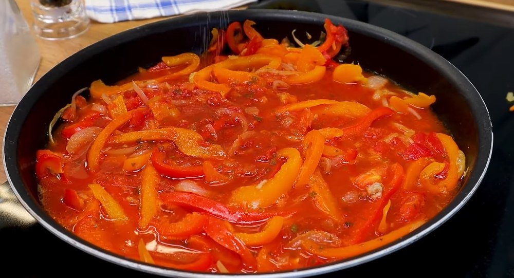 цветная капуста с томатами