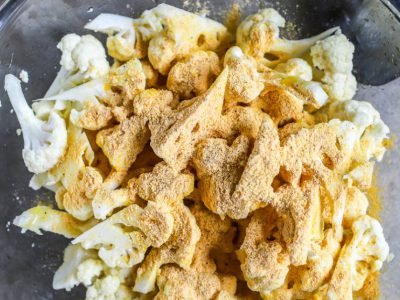 Цветная капуста в кукурузной панировке