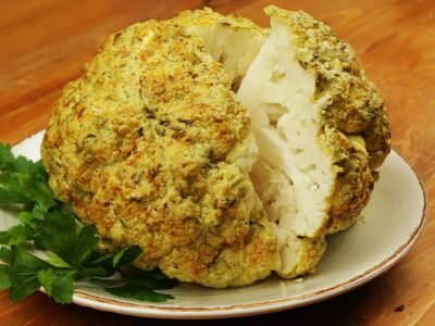 Цветная капуста, запеченная в духовке