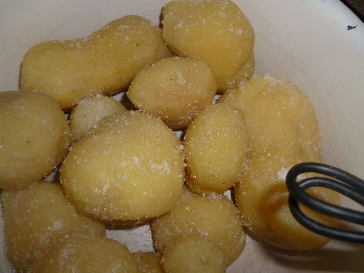 вареный картофель