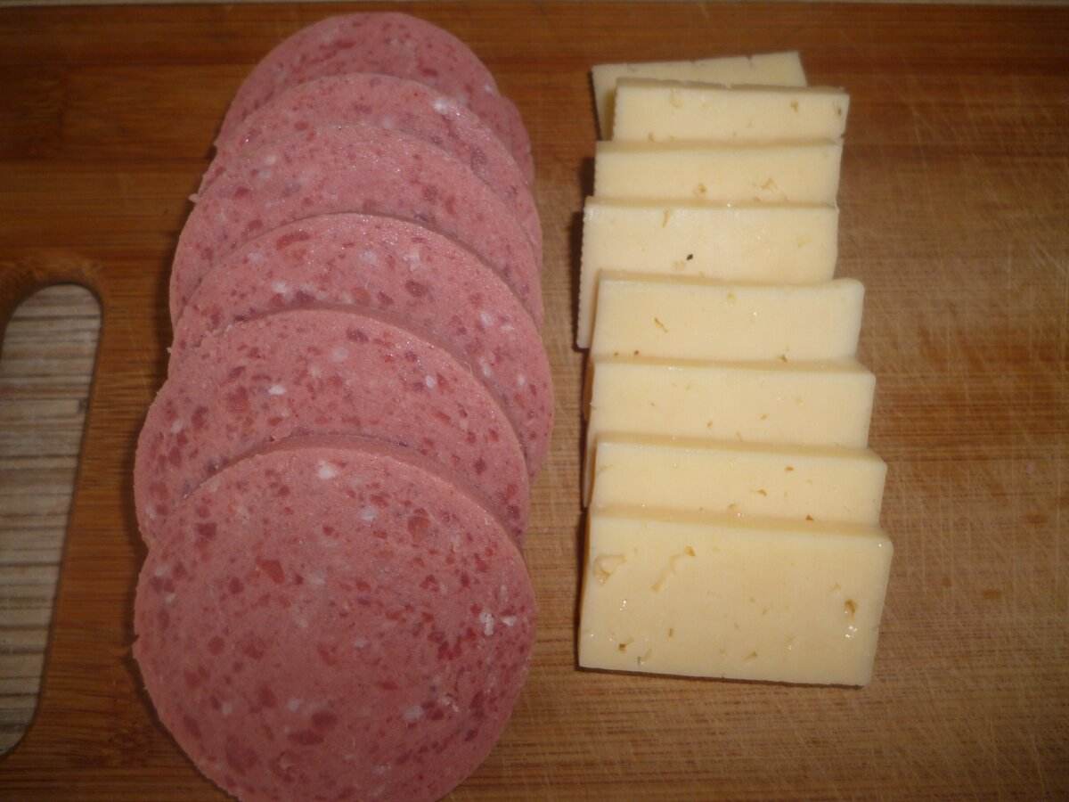 сыр и ветчина