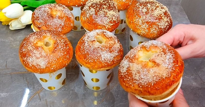 готовая картофельная выпечка