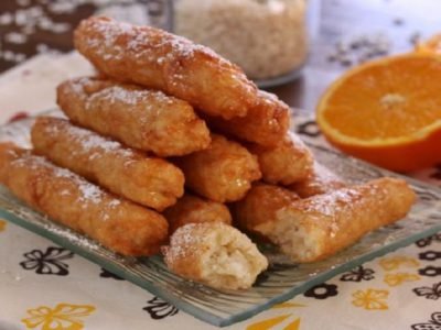 Десерт из риса