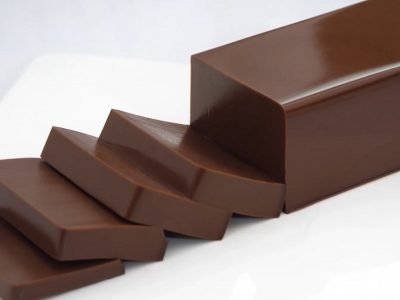 Десерт из горького шоколада