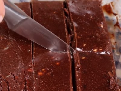 Десерт из творога и какао