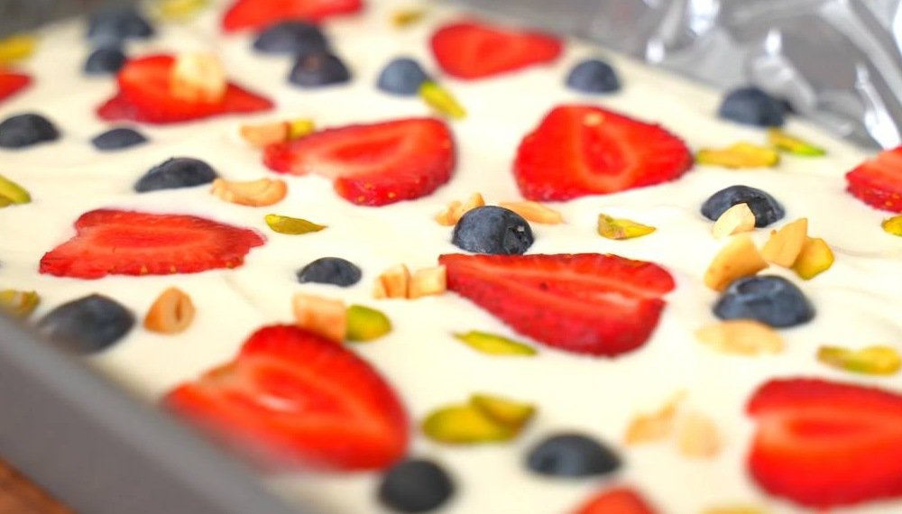 десерт из йогурта