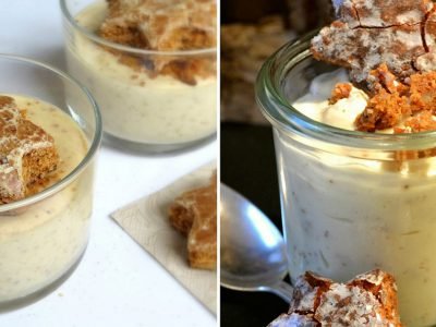 Десерт в стакане