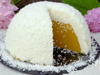 Десерт «Яйцо страуса»