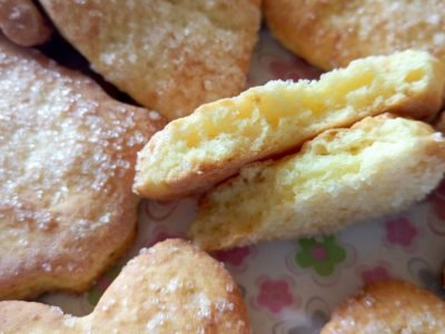 Детское творожное печенье